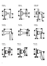 Preview for 2 page of Hans Grohe AXOR Terrano 37965 1 Series Installation Instructions / Warranty