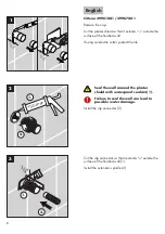 Preview for 8 page of Hans Grohe AXOR Terrano 37965 1 Series Installation Instructions / Warranty