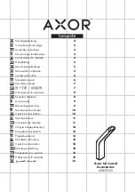 Hans Grohe Axor Universal 42801000 Assembly Instructions Manual preview