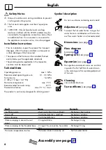 Preview for 4 page of Hans Grohe Axor Uno 14855000 Instructions For Use/Assembly Instructions