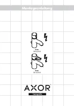 Preview for 1 page of Hans Grohe Axor Uno 38002 Series Manual