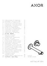 Preview for 2 page of Hans Grohe AXOR Uno 45112 Series Instructions For Use/Assembly Instructions