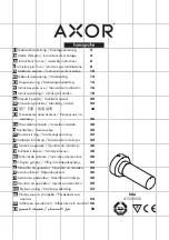 Hans Grohe Axor UNO Instructions For Use/Assembly Instructions preview