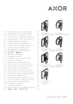 Hans Grohe AXOR Uno2 Series Instructions For Use/Assembly Instructions предпросмотр