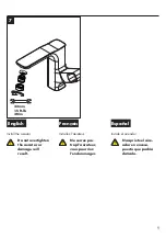 Preview for 9 page of Hans Grohe AXOR Urquiola 11035 1 Series Installation/User Instructions/Warranty