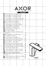 Предварительный просмотр 1 страницы Hans Grohe AXOR Urquiola 11120000 Instructions For Use/Assembly Instructions