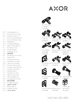 Hans Grohe AXOR Urquiola 11146 Series Assembly Instructions Manual preview