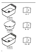 Preview for 2 page of Hans Grohe Axor Urquiola 11301000HG Assembly Instructions Manual