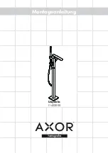 Предварительный просмотр 1 страницы Hans Grohe AXOR Urquiola 11422000 Installation Instructions Manual