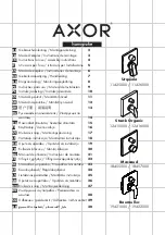 Preview for 1 page of Hans Grohe AXOR Urquiola 11425000 Instructions For Use/Assembly Instructions