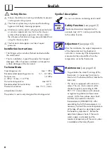 Preview for 6 page of Hans Grohe AXOR Urquiola 11733000 Instructions For Use/Assembly Instructions