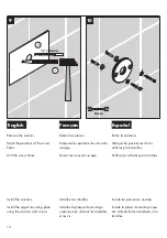 Предварительный просмотр 10 страницы Hans Grohe AXOR Urquiola 11901 1 Series Installation/User Instructions/Warranty