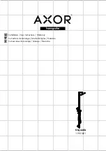 Предварительный просмотр 1 страницы Hans Grohe AXOR Urquiola 11901 1 Series User Instructions