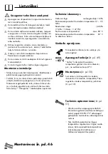 Preview for 26 page of Hans Grohe AXOR Urquiola 11901000 Instructions For Use/Assembly Instructions