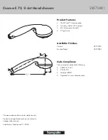 Предварительный просмотр 1 страницы Hans Grohe Brushed Nickel 28570821 Specification Sheet