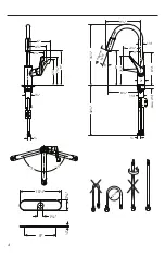 Предварительный просмотр 4 страницы Hans Grohe Cento 04571805 Installation/User Instructions/Warranty