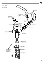 Предварительный просмотр 17 страницы Hans Grohe Cento L 1jet 14802003 Instructions For Use And Assembly Instructions