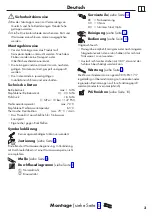 Preview for 3 page of Hans Grohe Cento XL 2jet 14803003 Instructions For Use And Assembly Instructions