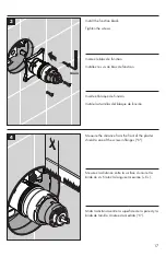 Preview for 17 page of Hans Grohe Clubmaster Pressure Balance Shower Set With Rough 04907 0... Installation/User Instructions/Warranty