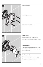 Preview for 19 page of Hans Grohe Clubmaster Pressure Balance Shower Set With Rough 04907 0... Installation/User Instructions/Warranty