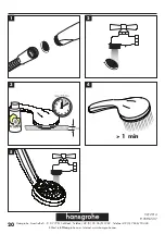 Предварительный просмотр 20 страницы Hans Grohe Croma 100 Multi 28538000 Assembly Instructions Manual