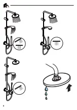 Preview for 8 page of Hans Grohe Croma 160 Showerpipe 27244000 Instructions For Use/Assembly Instructions