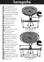 Hans Grohe Croma 220 Air 1jet 26465000 Assembly Instructions preview