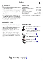 Preview for 3 page of Hans Grohe Croma 280 Air 1jet EcoSmart 26221007 Instructions For Use Manual