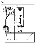 Предварительный просмотр 14 страницы Hans Grohe Croma 280 Showerpipe 1jet EcoSmart 26789007 Instructions For Use/Assembly Instructions