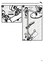 Предварительный просмотр 17 страницы Hans Grohe Croma 280 Showerpipe 1jet EcoSmart 26789007 Instructions For Use/Assembly Instructions