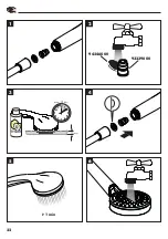 Предварительный просмотр 22 страницы Hans Grohe Croma 280 Showerpipe 1jet EcoSmart 26789007 Instructions For Use/Assembly Instructions