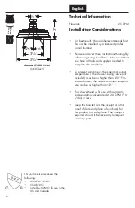 Предварительный просмотр 2 страницы Hans Grohe Croma C 100 3-Jet 04070 5 Series Installation/User Instructions/Warranty