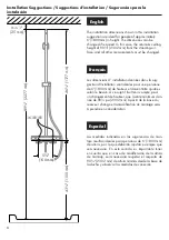 Предварительный просмотр 6 страницы Hans Grohe Croma E 26067 1 Series Installation/User Instructions/Warranty