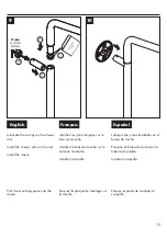 Предварительный просмотр 13 страницы Hans Grohe Croma E 26067 1 Series Installation/User Instructions/Warranty