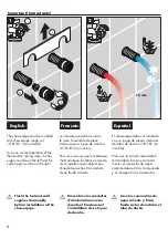 Preview for 8 page of Hans Grohe Croma E 26068 1 Series Installation/User Instructions/Warranty