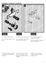 Preview for 9 page of Hans Grohe Croma E 26068 1 Series Installation/User Instructions/Warranty