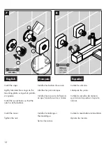 Preview for 12 page of Hans Grohe Croma E 26068 1 Series Installation/User Instructions/Warranty