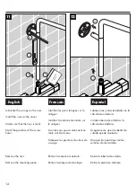 Preview for 14 page of Hans Grohe Croma E 26068 1 Series Installation/User Instructions/Warranty