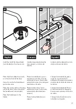 Preview for 17 page of Hans Grohe Croma E 26068 1 Series Installation/User Instructions/Warranty