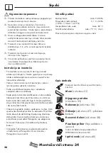 Preview for 26 page of Hans Grohe Croma Ecostat Combi Series Instructions For Use/Assembly Instructions