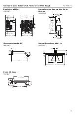 Предварительный просмотр 5 страницы Hans Grohe Croma Pressure Balance Tub/Shower Set With Rough 04908 0... User Instructions