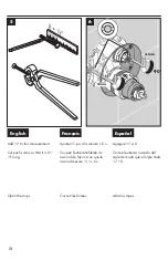 Предварительный просмотр 18 страницы Hans Grohe Croma Pressure Balance Tub/Shower Set With Rough 04908 0... User Instructions