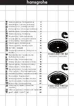 Hans Grohe Croma Select E 180 2jet 26528000 Instructions For Use/Assembly Instructions preview