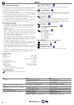 Предварительный просмотр 8 страницы Hans Grohe Croma Select S 280 Showerpipe EcoSmart 26891... Instructions For Use/Assembly Instructions