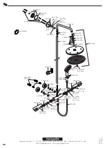 Предварительный просмотр 40 страницы Hans Grohe Croma Select S 280 Showerpipe EcoSmart 26891... Instructions For Use/Assembly Instructions