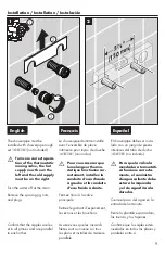 Preview for 9 page of Hans Grohe Croma Showerpipe 220 27185 1 Series Installation/User Instructions/Warranty