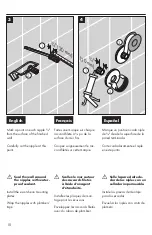 Preview for 10 page of Hans Grohe Croma Showerpipe 220 27185 1 Series Installation/User Instructions/Warranty