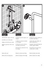 Preview for 13 page of Hans Grohe Croma Showerpipe 220 27185 1 Series Installation/User Instructions/Warranty