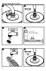 Preview for 22 page of Hans Grohe Croma Showerpipe 220 27185 1 Series Installation/User Instructions/Warranty