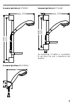 Preview for 3 page of Hans Grohe Crometa Vario/Unica'C 27739000 Manual